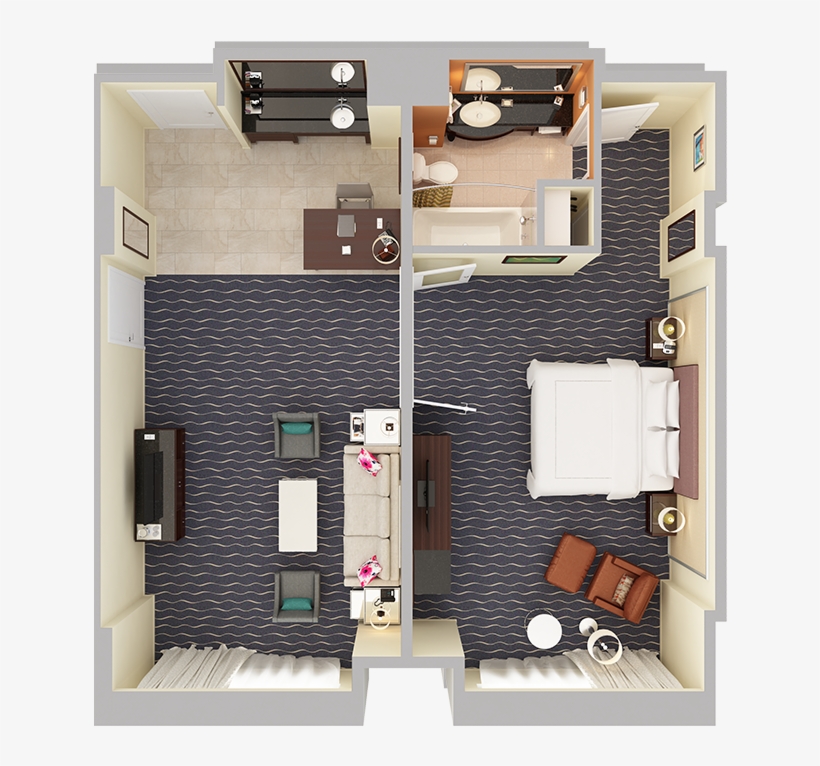 View 3d Floor Plans - Floor Plan, transparent png #7670421