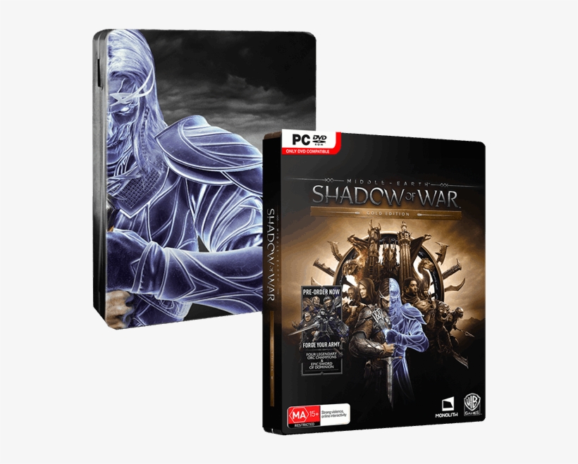 1 Of - Shadow Of War Gold Edition Ps4, transparent png #7670461