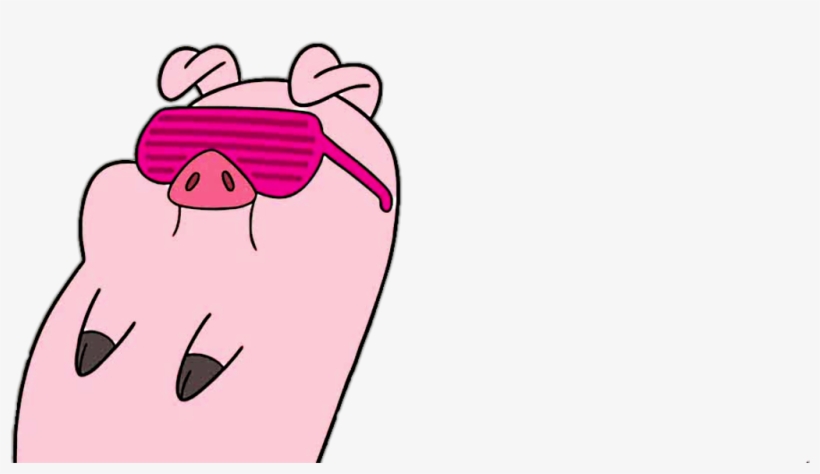 Report Abuse - Waddles The Pig, transparent png #7670537