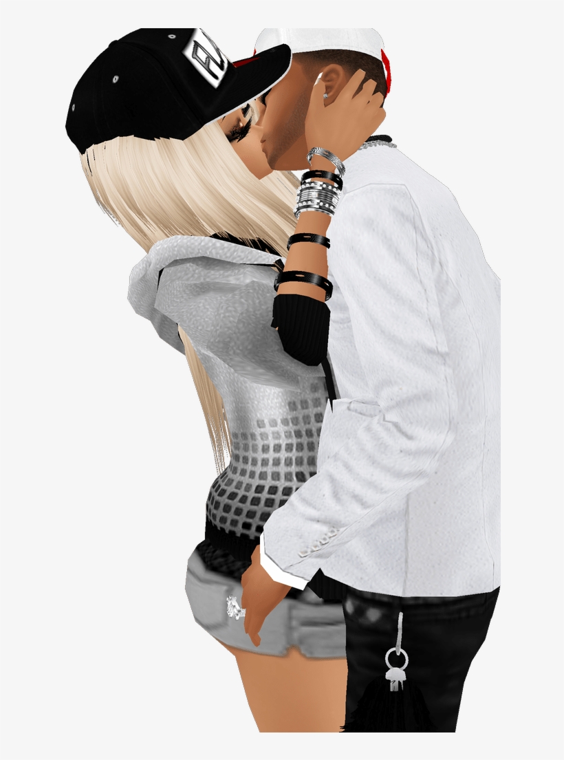 Girls Kissing Imvu Google Search Art Pics - Imvu Kissing, transparent png #7670686