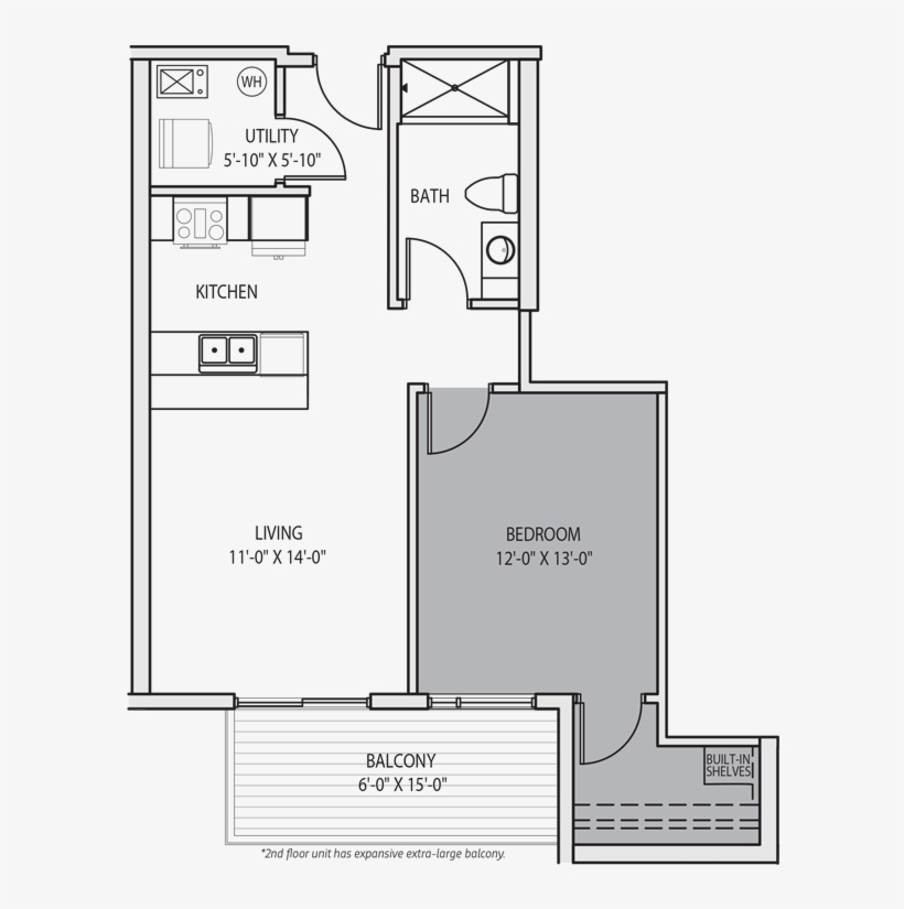 Plan G - Floor Plan, transparent png #7670692