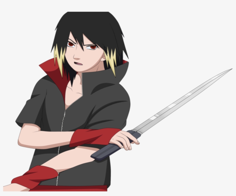 The Uchiha Clan Will Be Resurrected - Fils De Sasuke Uchiwa, transparent png #7671383