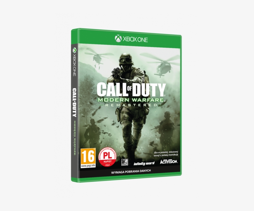 Call Of Duty - Call Of Duty Modern Warfare Remastered Xbox, transparent png #7671750