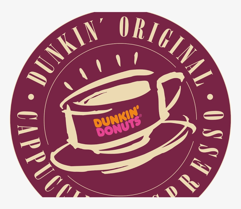 Logo Dunkin Donuts Cappuccino Vector Cdr & Png Hd - Dunkin Donuts, transparent png #7672021