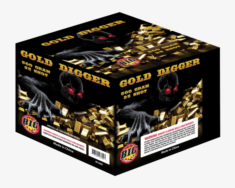 Gold Digger By Big, Multi-shot Cakes, 28 Seconds - Action Figure, transparent png #7672354