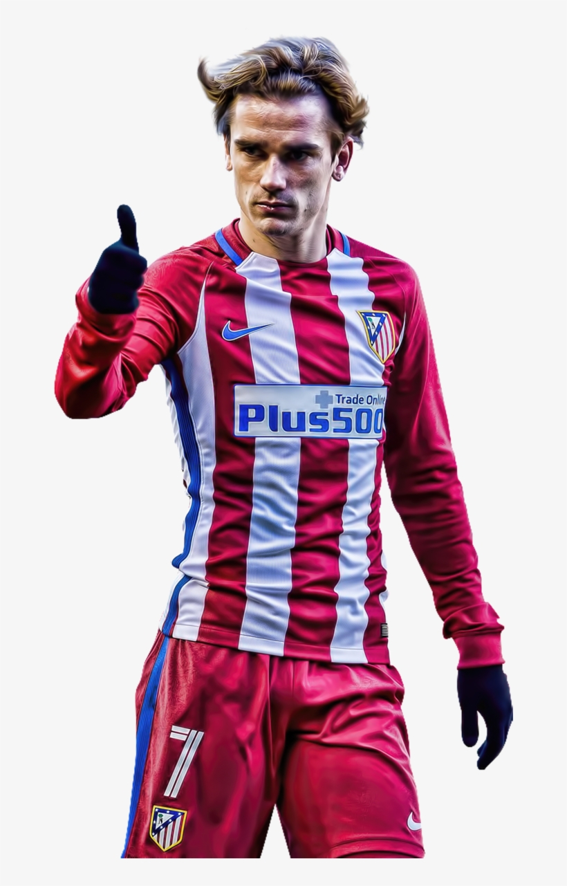 Antoine Griezmann Png - Griezmann Atletico Madrid Png, transparent png #7672616