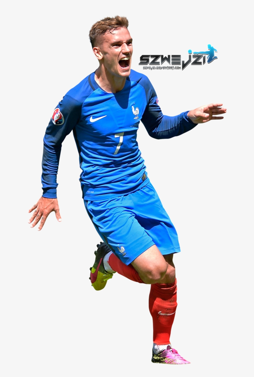 Griezmann Png 2016 - Antoine Griezmann France Png, transparent png #7672682