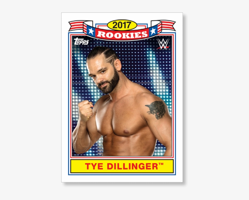 2018 Topps Wwe Heritage Tye Dillinger - Barechested, transparent png #7673317