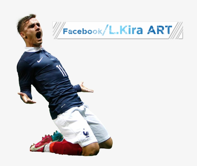 Griezmann France Png - Player, transparent png #7673420