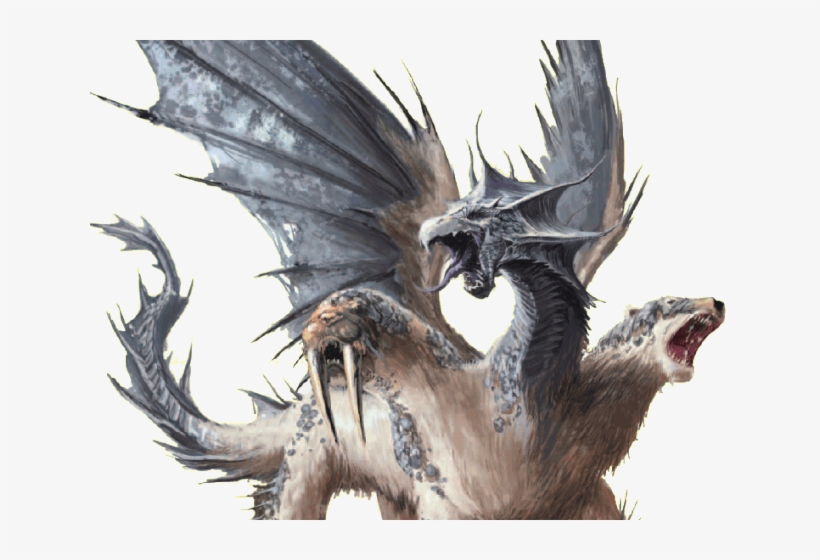 Chimera Clipart Mythical Creature - Monster Chimera, transparent png #7673494