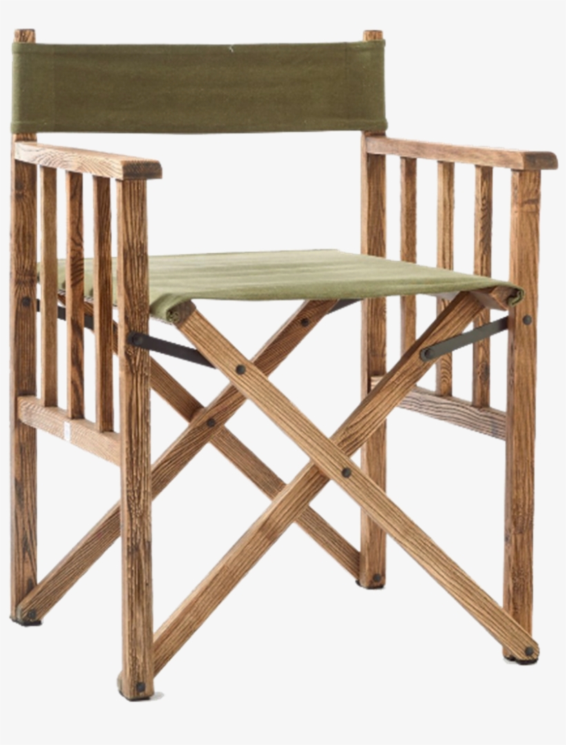 Director Chair Blixen Green - Outdoor Furniture, transparent png #7673711