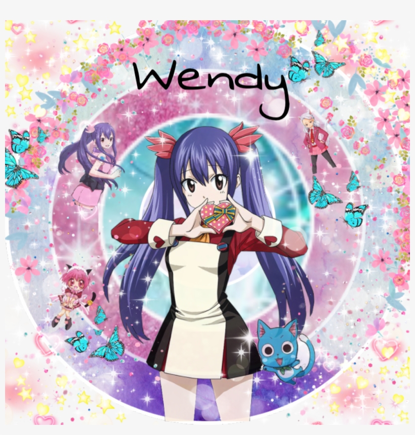 Fairytail Wendy Happy Freetoedit - Hinh Anh Wendy Trong Fairy Tail, transparent png #7673990