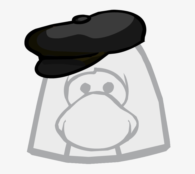 617 X 654 6 - Club Penguin Red Wig, transparent png #7674420