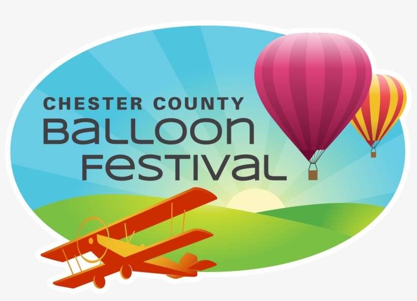 Chester County Balloon Festival Logo - Chester County Balloon Festival, transparent png #7674550