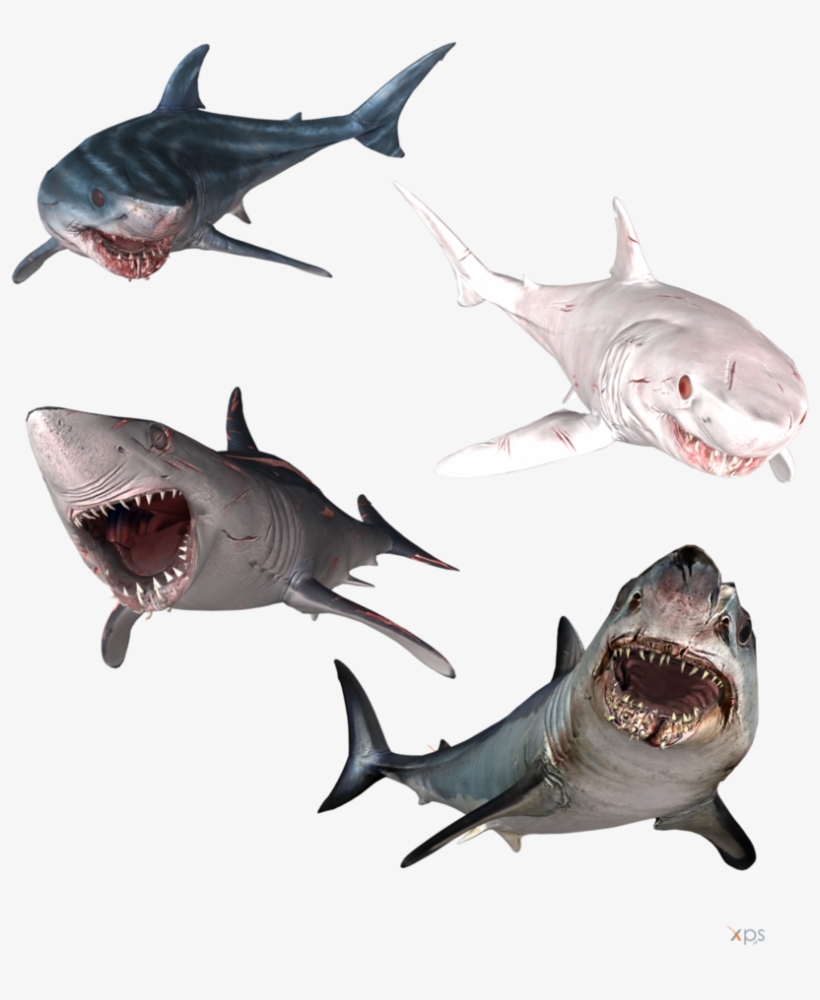 Great White Shark Clipart Mako Shark - Depth Sharks, transparent png #7674664