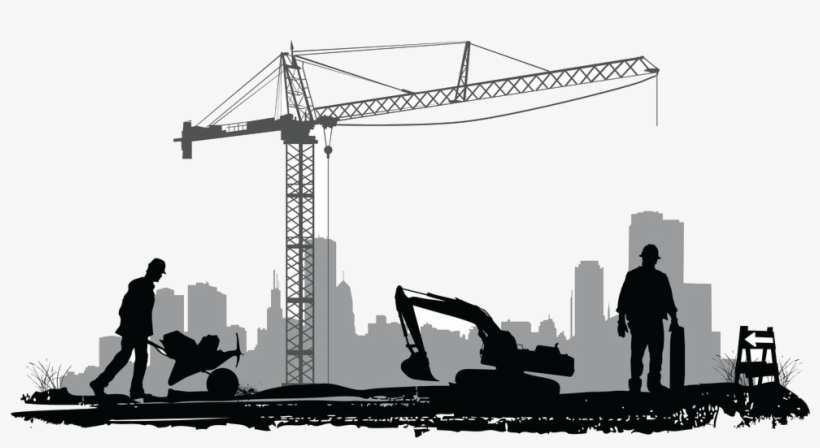 Construction Silhouette, transparent png #7675158