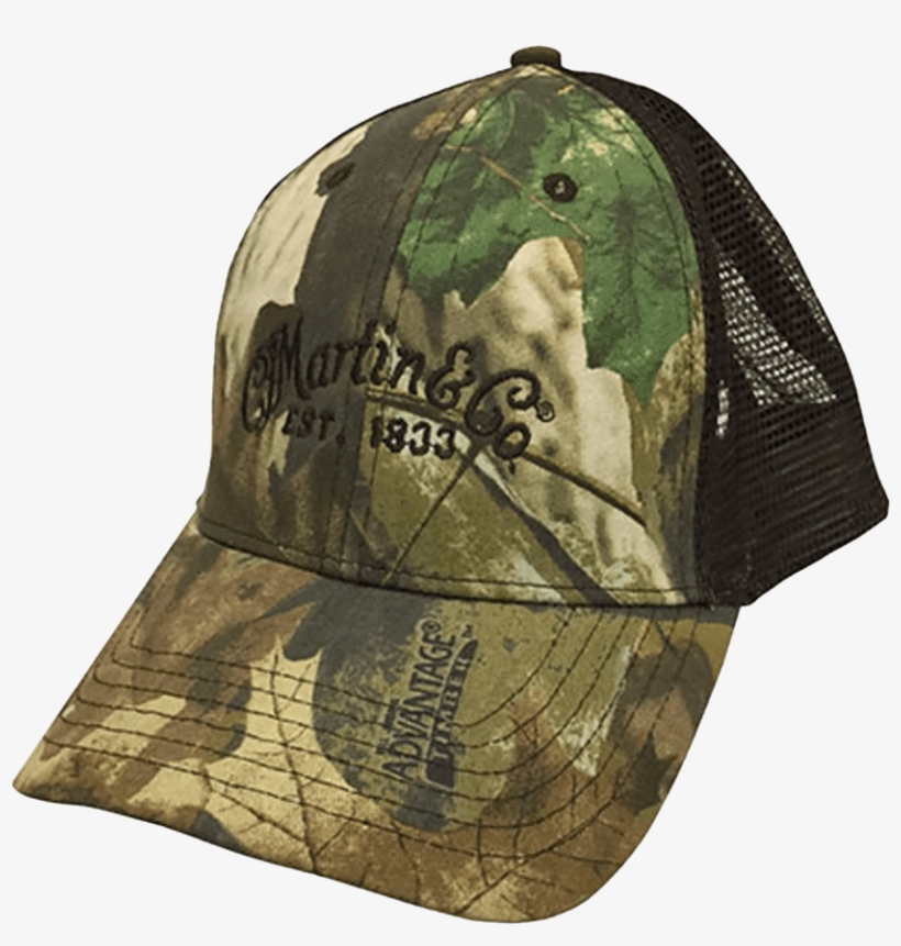 Martin Mesh Realtree Camo Hat - Baseball Cap, transparent png #7675449