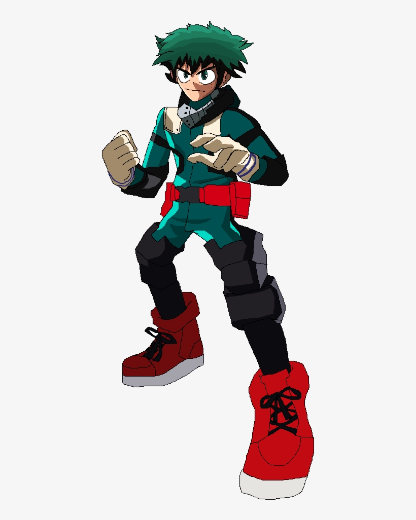 Izuku Midoriya Ff - Cartoon, transparent png #7676053