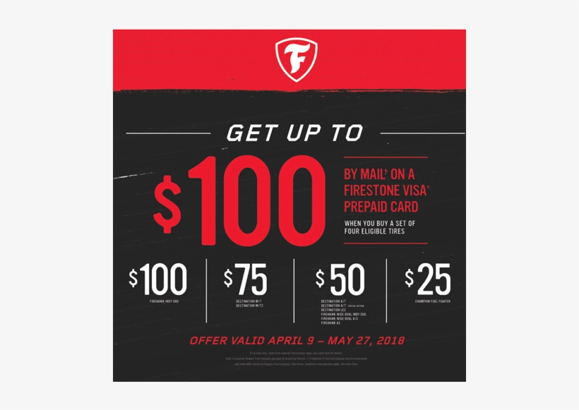 Firestone Tire Rebate - Book Cover, transparent png #7676087