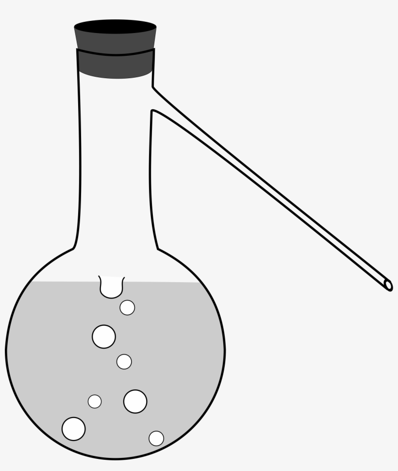 2114 X 2400 6 - Distilling Flask Laboratory Apparatus Drawing, transparent png #7676274