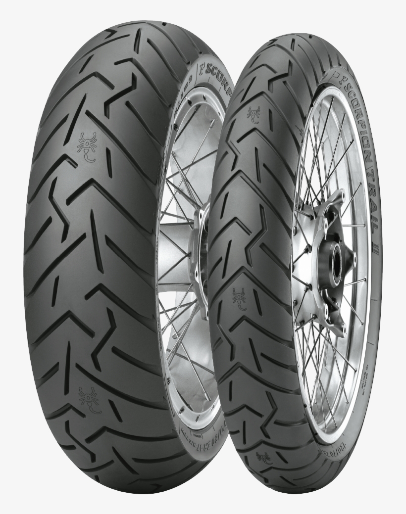 Pirelli Scorpion Trail Ii Front 120/70 Zr 17 Tl - Scorpion Trail Ii, transparent png #7676453