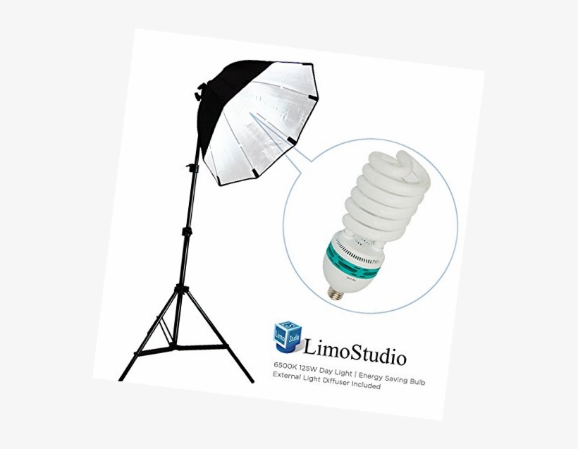 Limostudio Photography Video Studio Continuous Daylight - Umbrella, transparent png #7676995