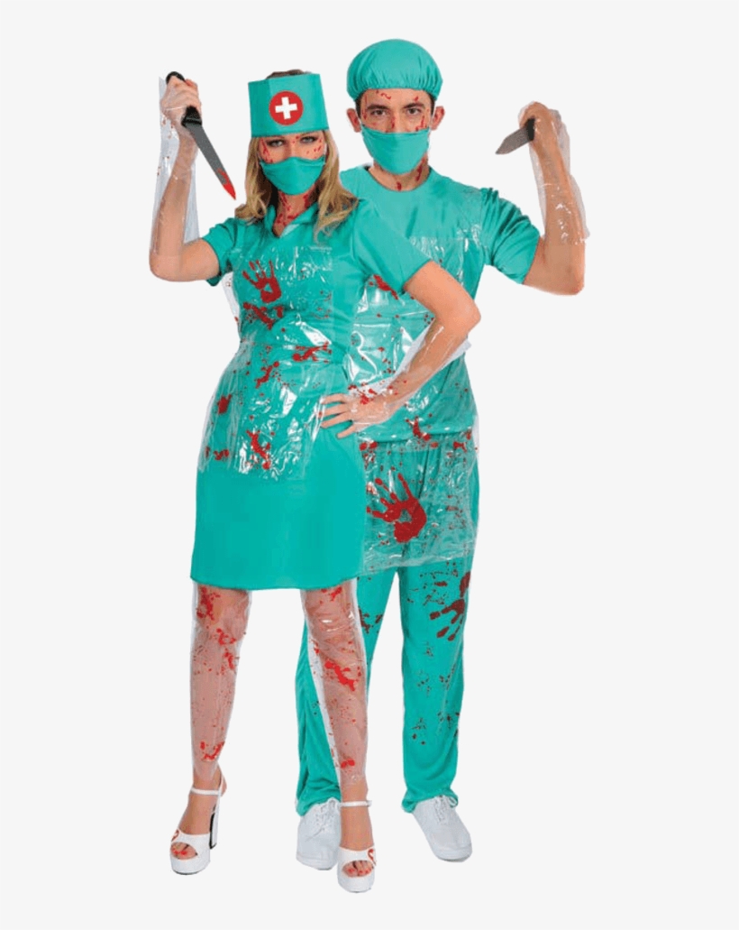 Disfraces De Halloween De Enfermera Sangrienta, transparent png #7677390