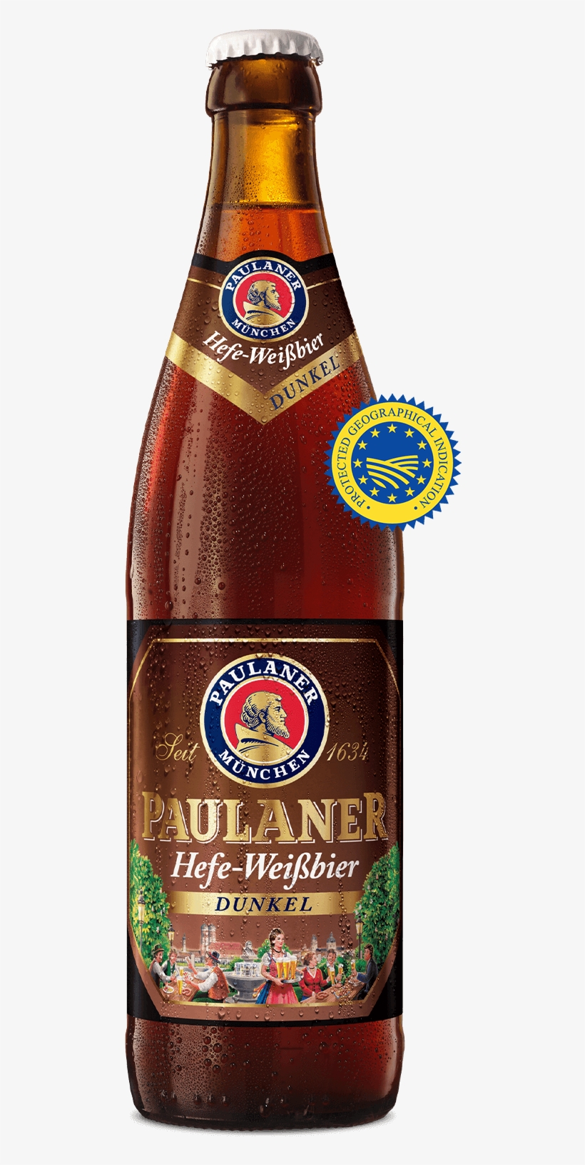 Hefe-weißbier Dunkel - Paulaner Dunkel, transparent png #7677907