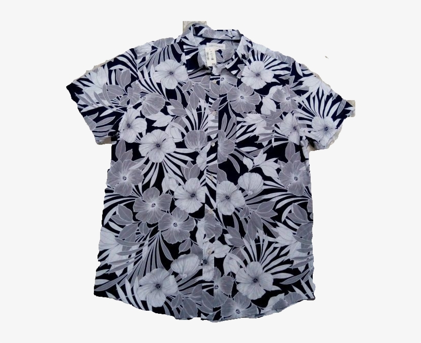 Aeropostale Short Sleeved Shirt - Blouse, transparent png #7677986