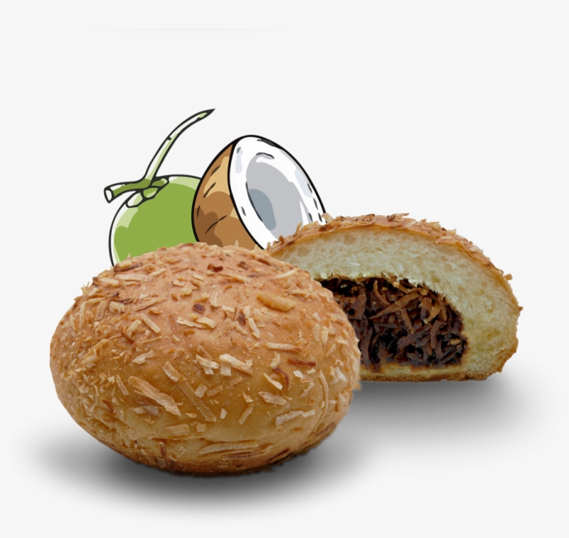 Coconut & Brown Sugar - Bun, transparent png #7678204