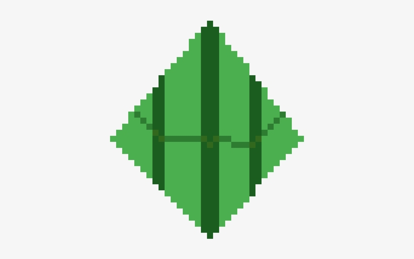 Sims Plumbob - Triangle, transparent png #7678358