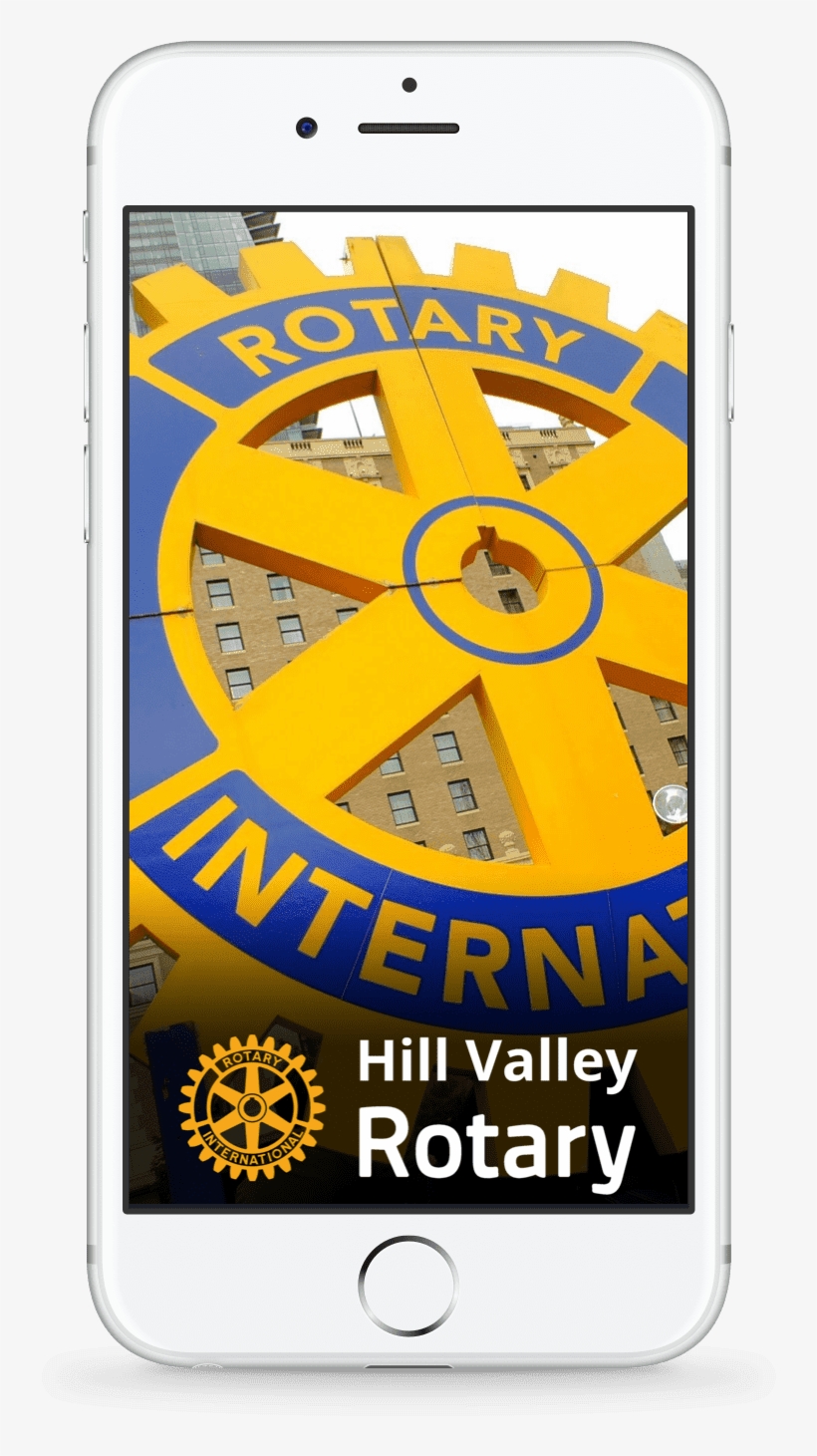 Your App Features Your Club's Own Branding - Rotary International, transparent png #7678930