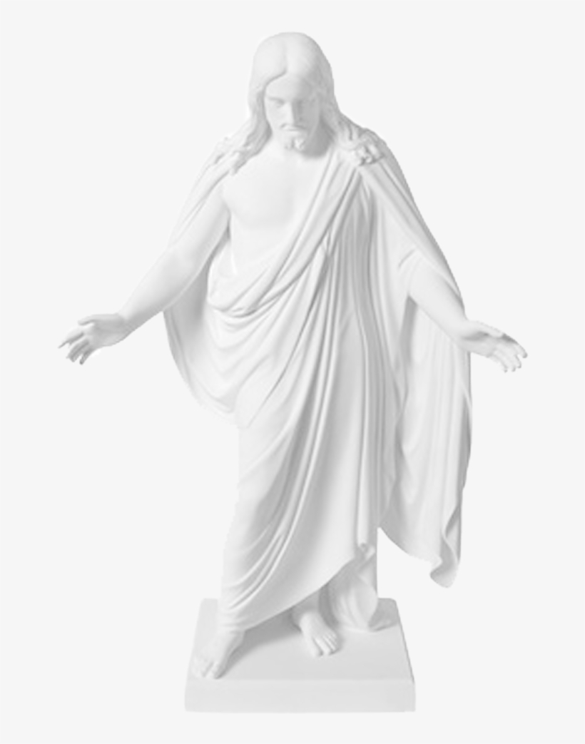 Marble Christus 3" Christus Statue Free Transparent PNG Download