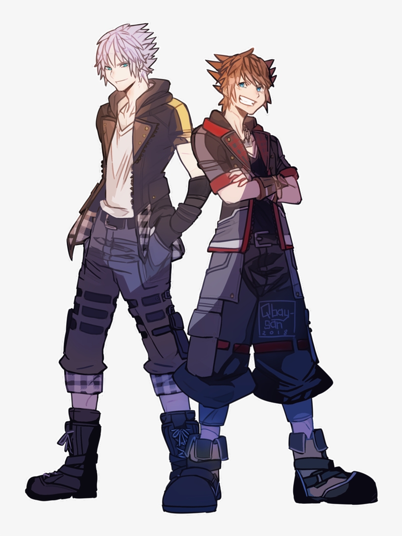 "kh3 Riku And Sora - Sora And Riku Kh3, transparent png #7680407