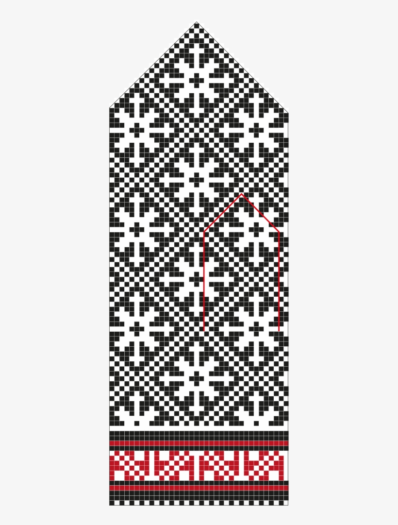 Latvian Mittens - Latvian Mittens Knitting Pattern, transparent png #7680629