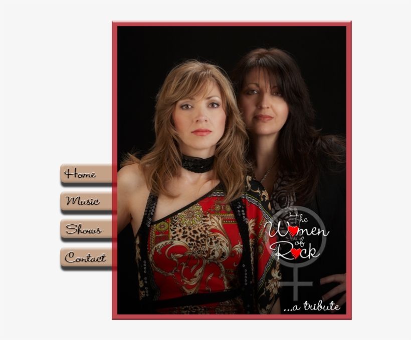 Featuring Sisters Barbara And Lisa Bowman, The Women - Women Of Rock Band, transparent png #7680674