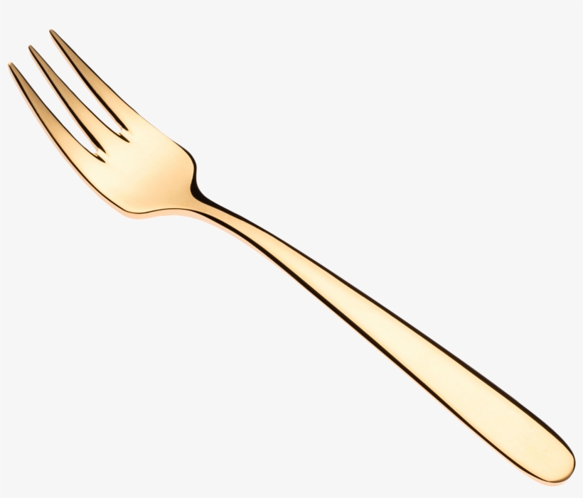 Fork Clipart Gold Fork - Fork, transparent png #7680839