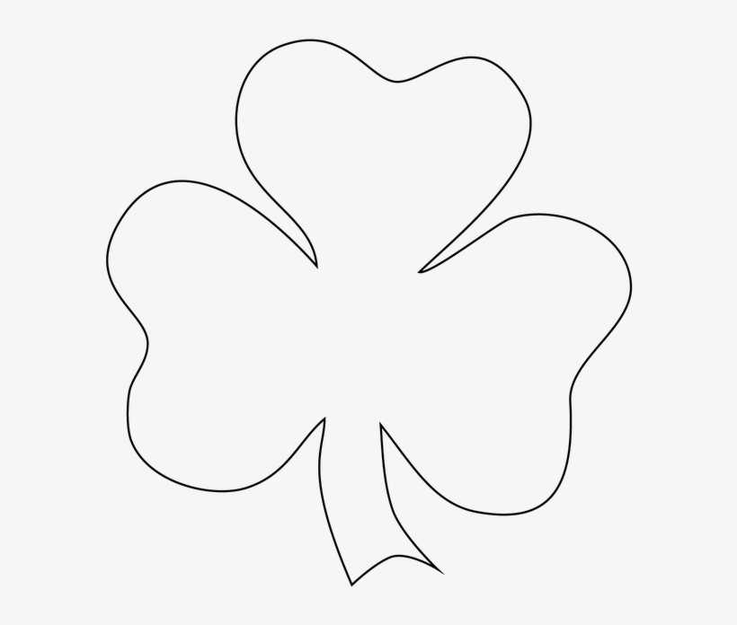 Shamrock Template Shamrock Template Printable Free Transparent PNG