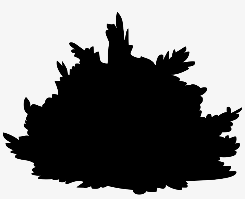 Download Png - Кусты Пнг Силуэт, transparent png #7681526