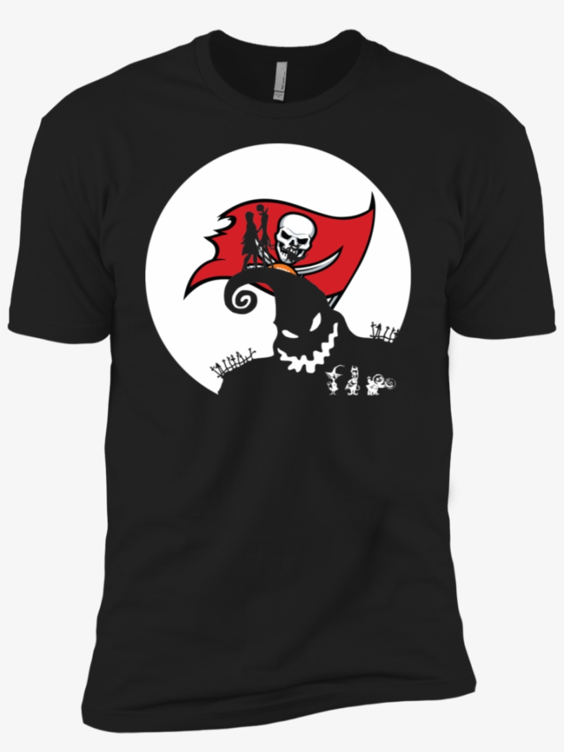 Jack Skellington And Sally Tampa Bay Buccaneers Halloween - Chicago Bulls T Shirt, transparent png #7681606