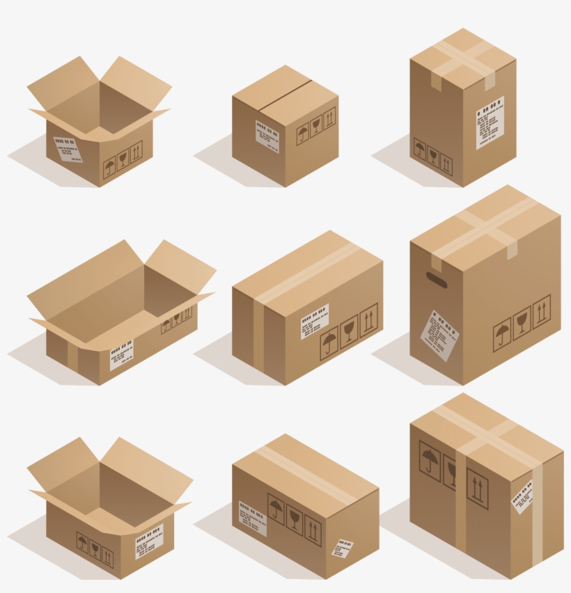 Different Box Sizes - Bao Bì Carton, transparent png #7681669