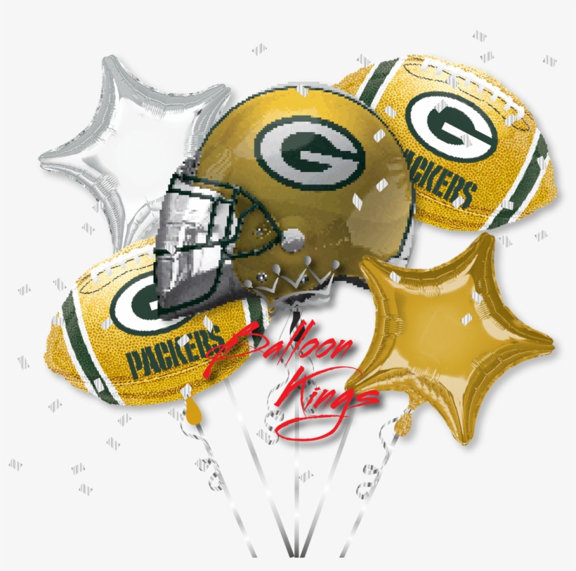 Packers Bouquet - Dallas Cowboys Transparent Balloons Png, transparent png #7681714