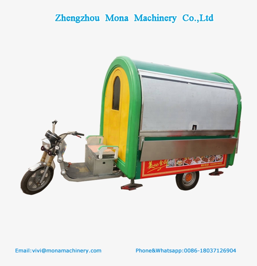 Snack Sale Food Cart - Trailer, transparent png #7682429