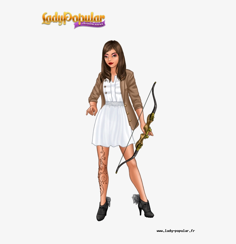 Images D'inspiration - Lady Popular Fashion Arena Madness, transparent png #7682431