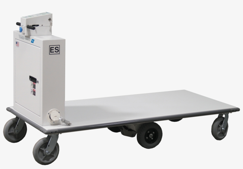 Ergo-express® Motorized Platform Cart - Table, transparent png #7682602