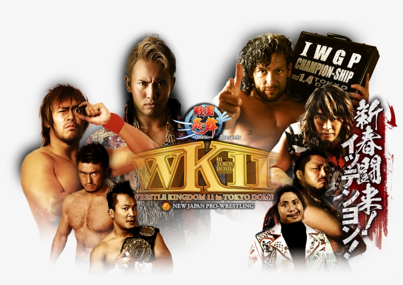 Wrestle Kingdom 11 In 東京ドーム - Wrestle Kingdom 11 Poster, transparent png #7682605