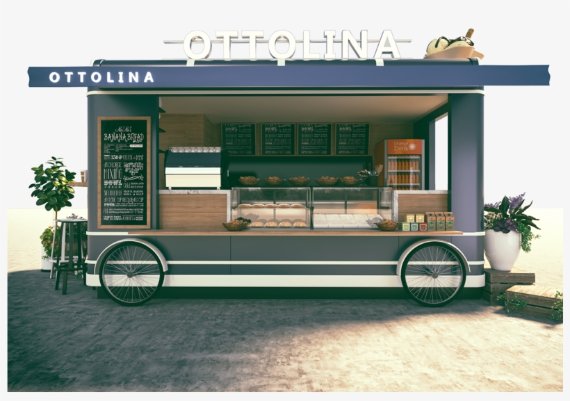 Food Truck - Ottolina Truck, transparent png #7682687