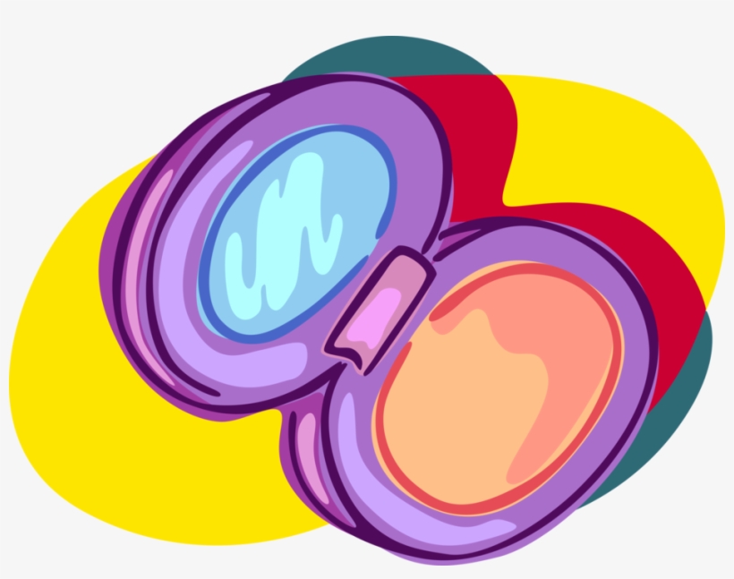 Vector Illustration Of Cosmetic Beauty Product Makeup - Circle, transparent png #7683423