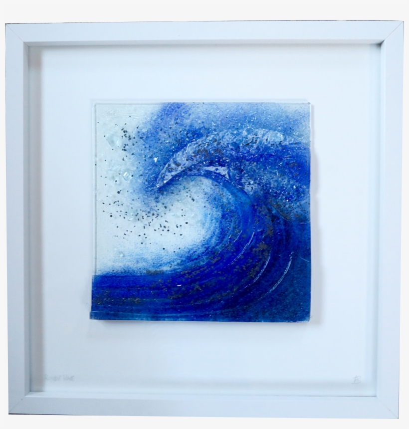 Blue Wave - Picture Frame, transparent png #7684678