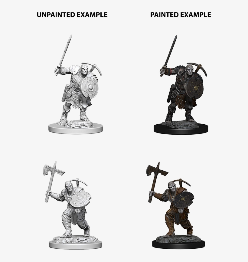 Dungeons & Dragons Nolzur's Marvelous Miniature Earth - Nolzur's Marvelous Miniatures Ghouls, transparent png #7684826